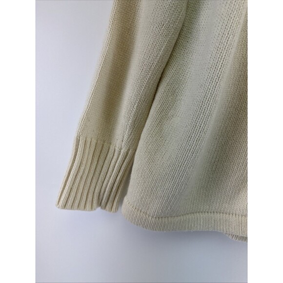 Banana Republic Luxury Cashmere Blend Sweater Cardigan Button Collar Women Med - Picture 3 of 12